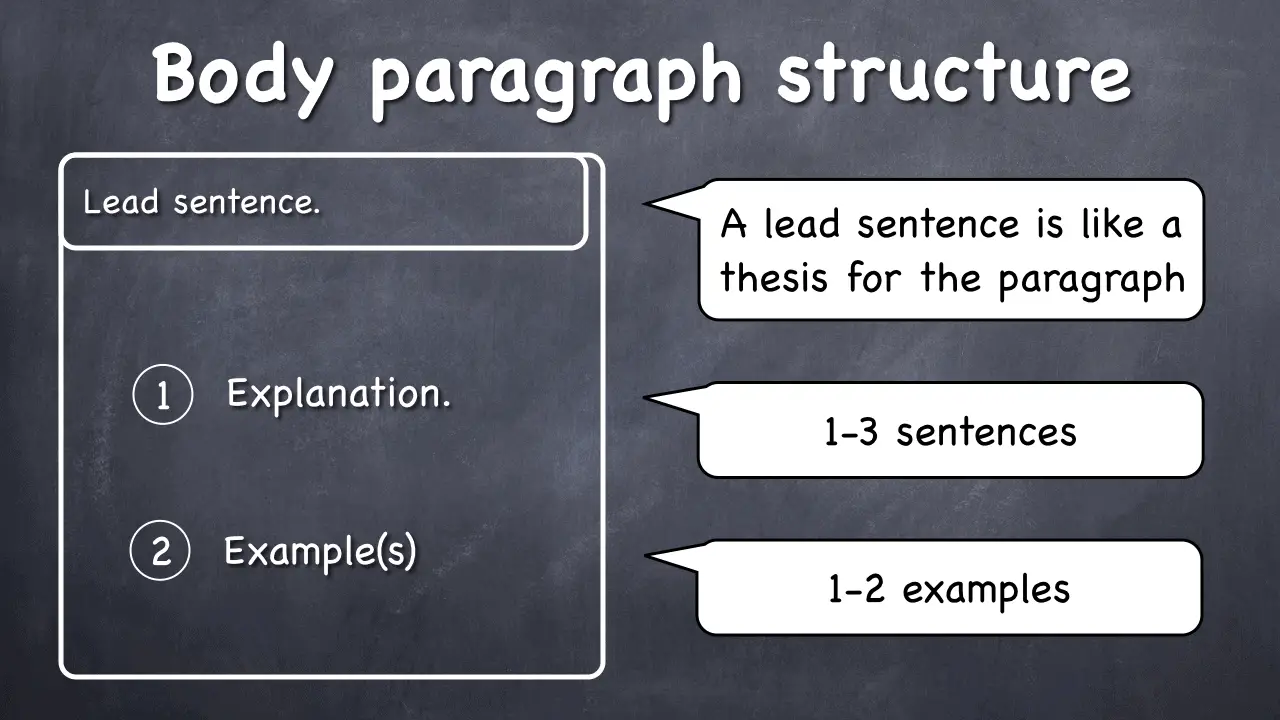 How To Write Strong Body Paragraphs In An Essay How To Write An Essay