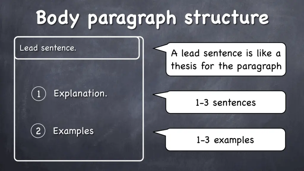 lead in essay definition