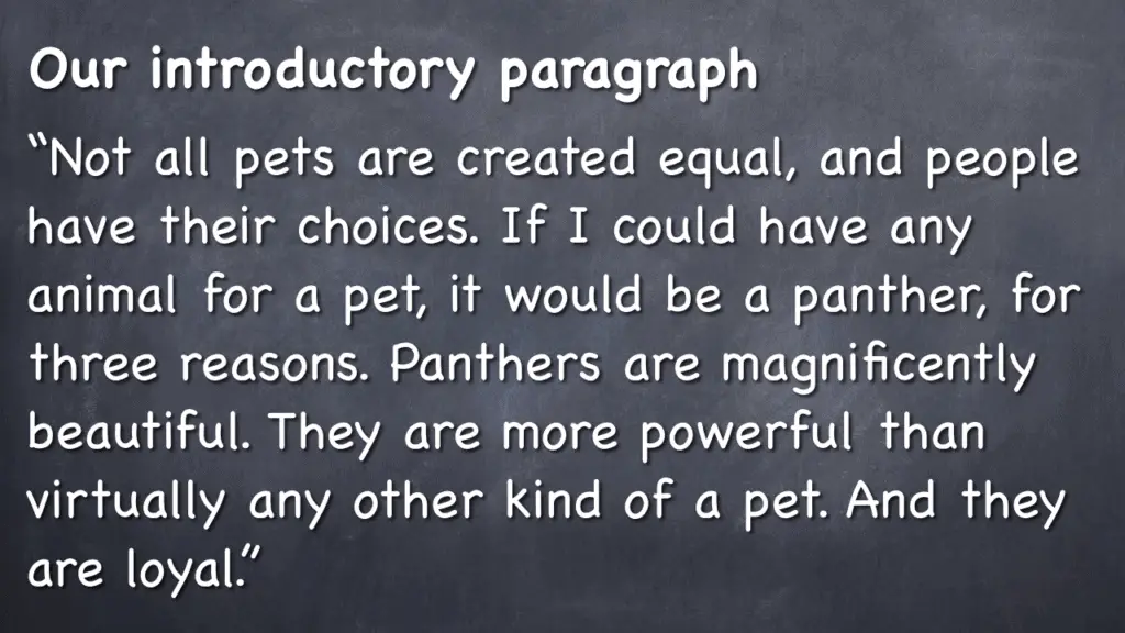 introductory words for paragraphs